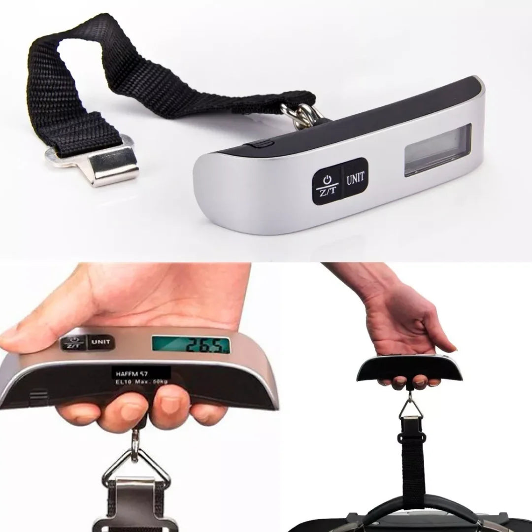 ✈️ Báscula Digital 50 kg – Viaja sin Sobrecostos
