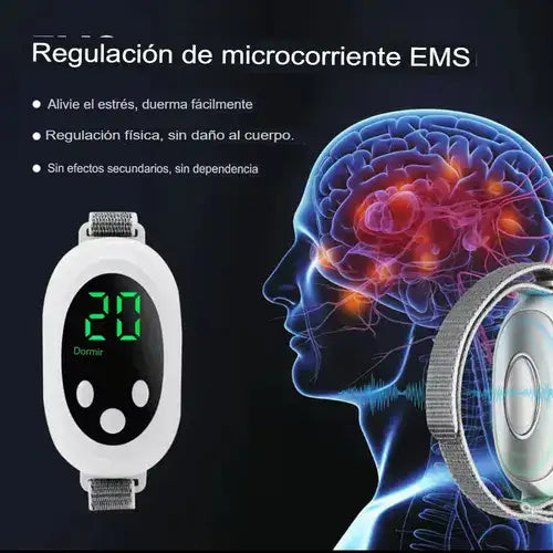 MASAJEADOR EMS™ TU SOLUCIÓN AL INSOMNIO Y ANSIEDAD