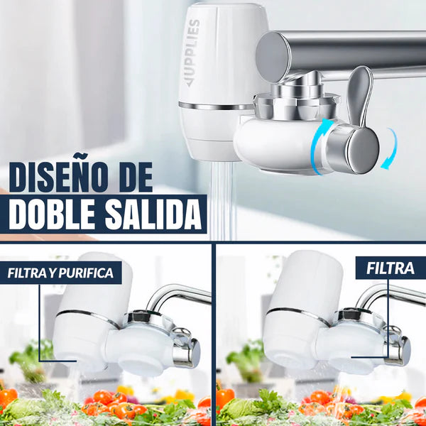 FILTRO PURIFICADOR DE AGUA PARA GRIFO 7 NIVELES ™