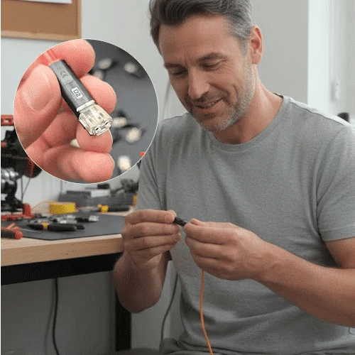 KIT de 50 unidades de Conectores Push-in Doble Rápidos y Seguros