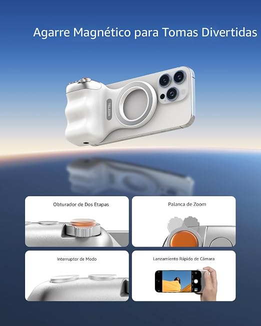 Grif Magnetico selfies y videos para iPhone y Android ™