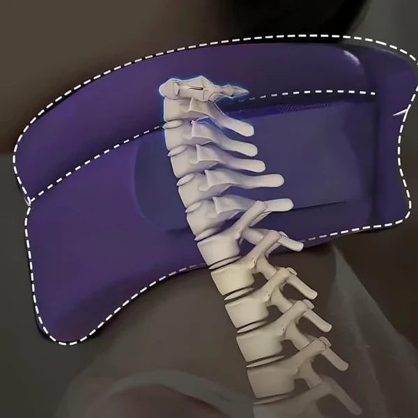 ALIVIOPRO™ - Soporte Ergonómico para el Cuello Antirronquidos y Alineación Cervical
