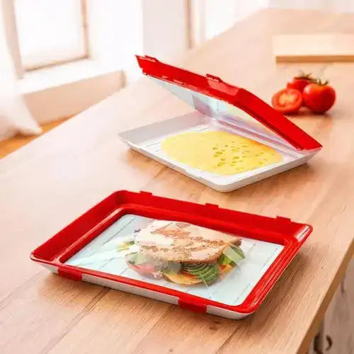 🔥Diseño ecológico: bandeja reutilizable para conservar alimentos™