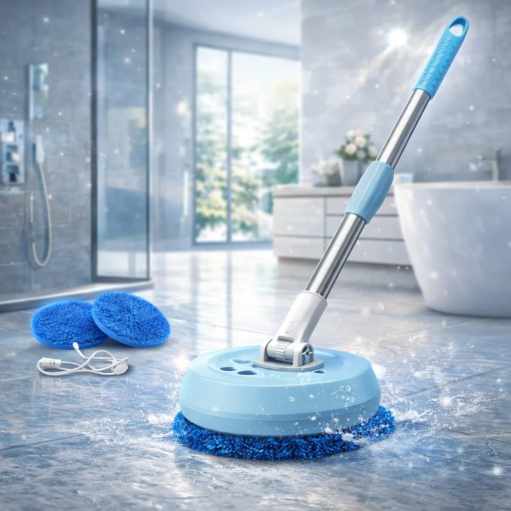 Limpiador Eléctrico Recargable™ Potencia, Comodidad y Limpieza Profunda.