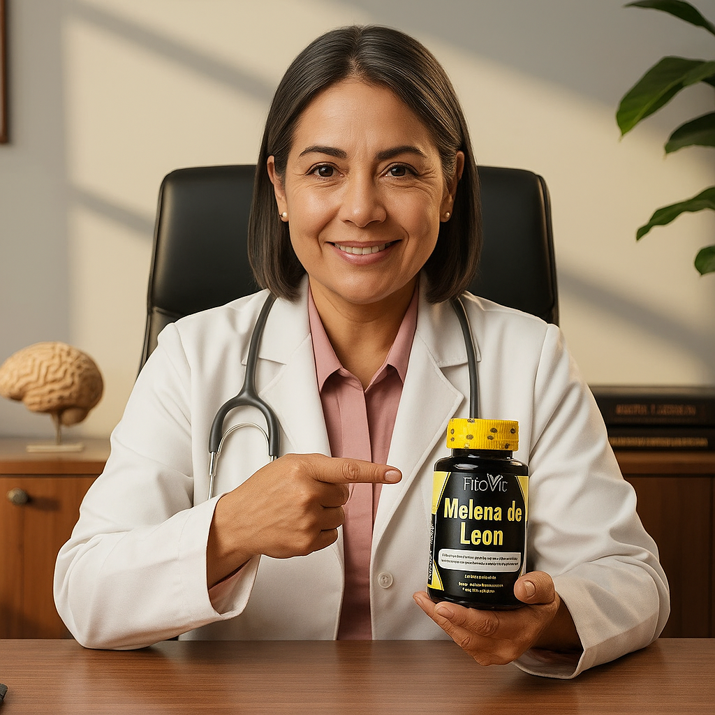 🧠 Melena de León Superior™: Fortalece tu mente, cuida tu memoria.