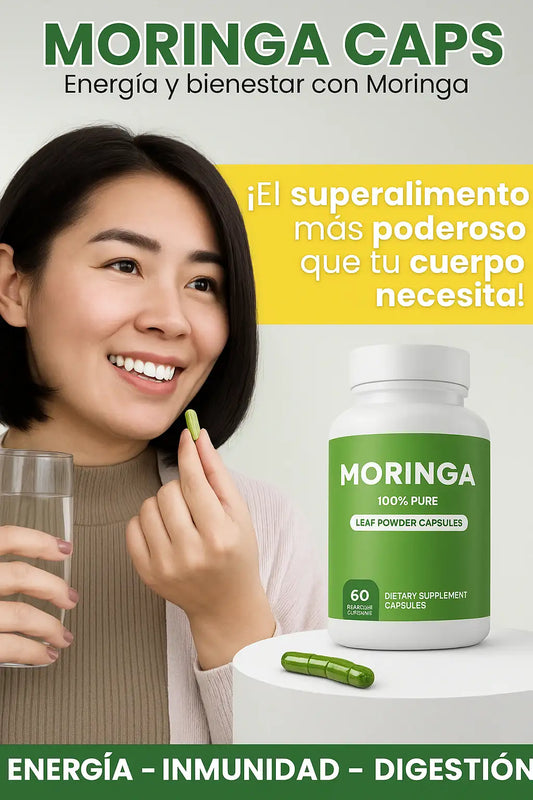 MORINGA CAPS™Energía y bienestar con moringa