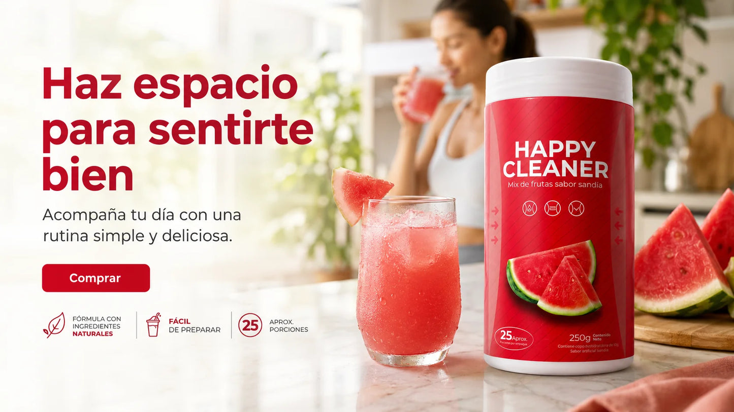 Happy Cleaner™ Vientre plano,desinflama y reduce en solo semanas.