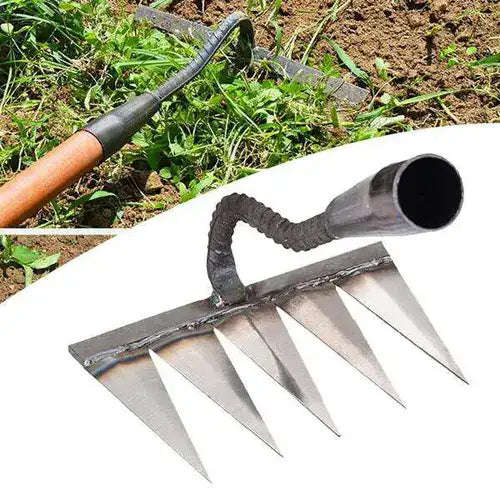 Herramienta multifuncional para el mantenimiento del suelo RASTRILLO DESHIERBE™