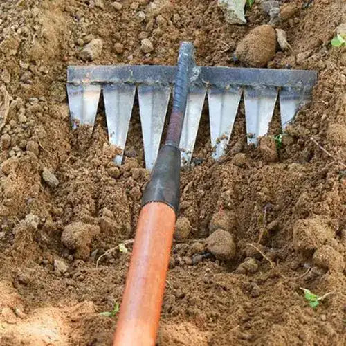 Herramienta multifuncional para el mantenimiento del suelo RASTRILLO DESHIERBE™