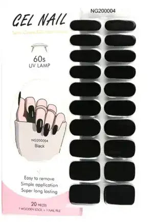 PEGATINAS UÑAS EN GEL SEMICURADAS 20 UNID + 🎁LAMPARA UV