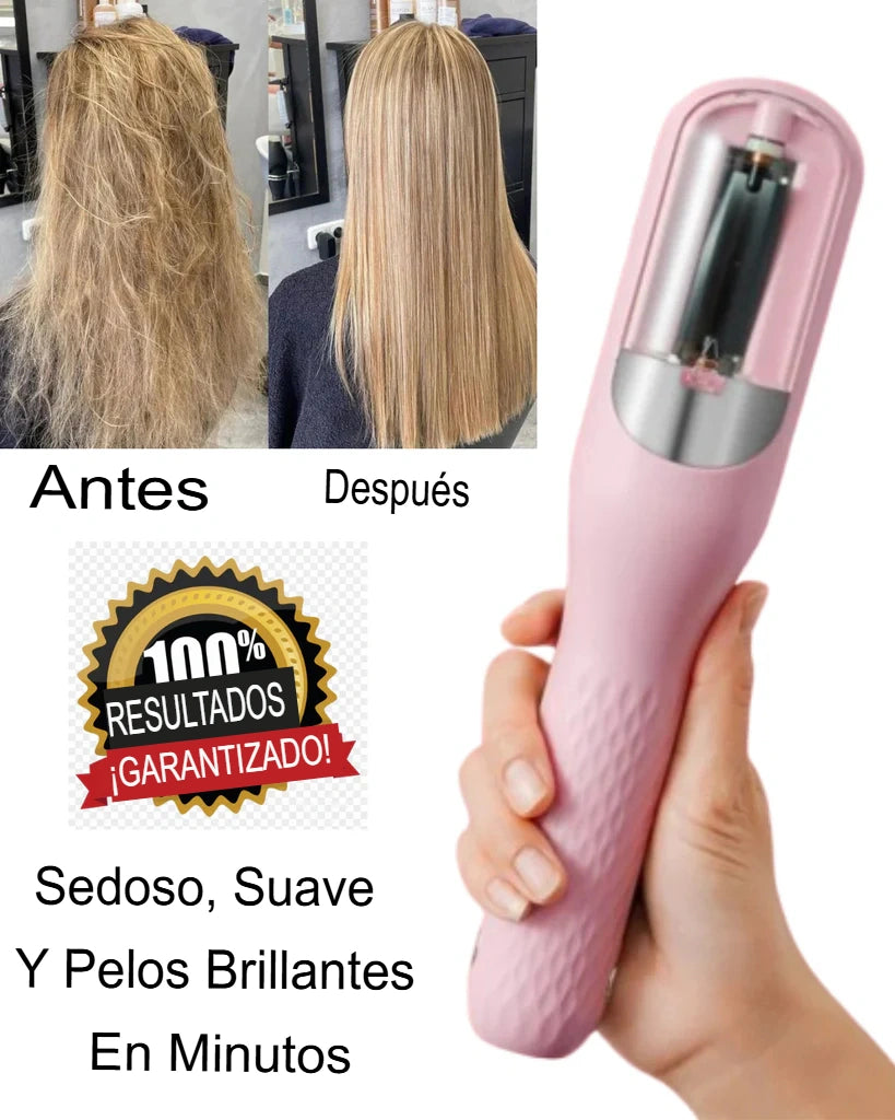ELIMINADOR DE HORQUILLA™ + Pinzas +Cable carga +Peine limpieza 👑Para cabellos sedosos, lisos y brillantes.