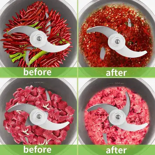 Procesador Eléctrico de Carne Profesional ¡Potencia y Precisión en tu Cocina!