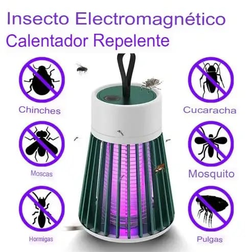 🔥Descuento sorpresa🔥Lámpara atrapa insectos y moscas  recargable por USB