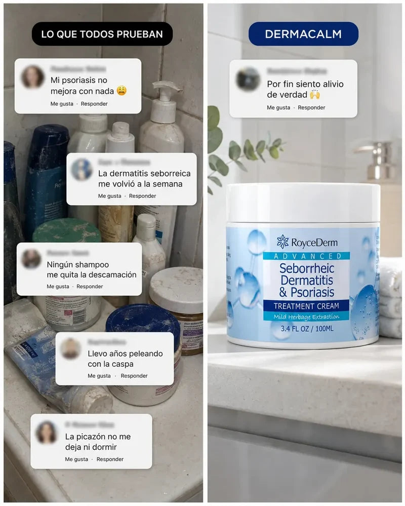 CREMA REPARADORA PARA PSORIASIS DERMACALM®.