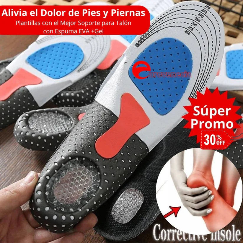Plantillas con el Mejor Soporte PLANTAR PRO®
