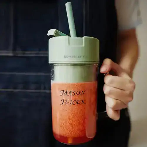 BlendLife Pro® Vaso Licuadora con Pitillo
