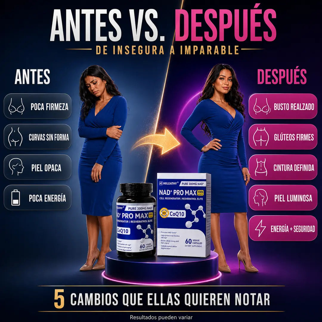 Nad+ Pro Max™💪 Recupera el físico de años atrás
