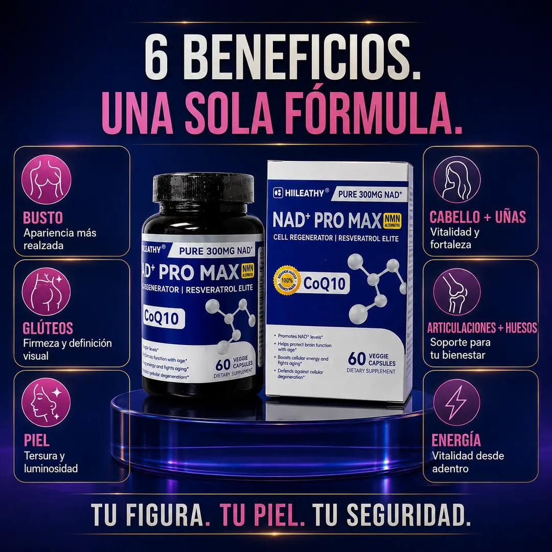 Nad+ Pro Max™💪 Recupera el físico de años atrás