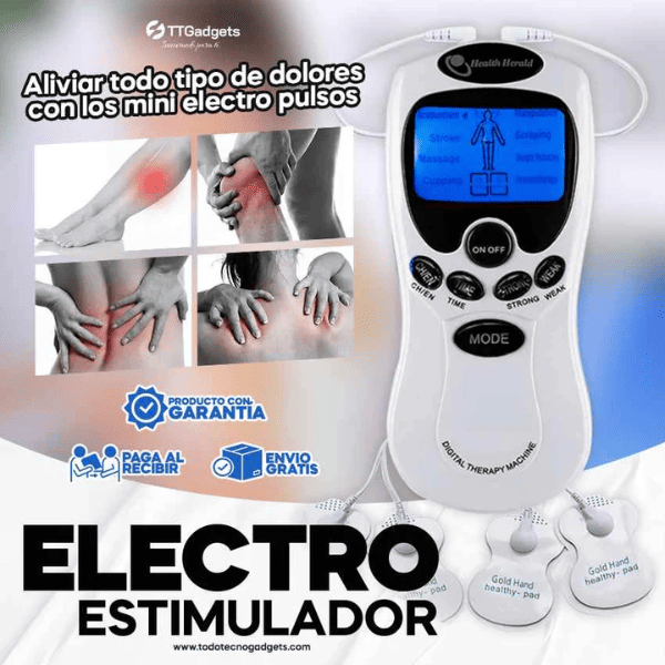 Electrofit 8® Electro Estimulador para Aliviar el Dolor