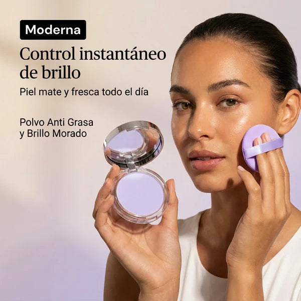 #1 POLVO CONTROLADOR DE BRILLO™ ANTIARRUGAS
