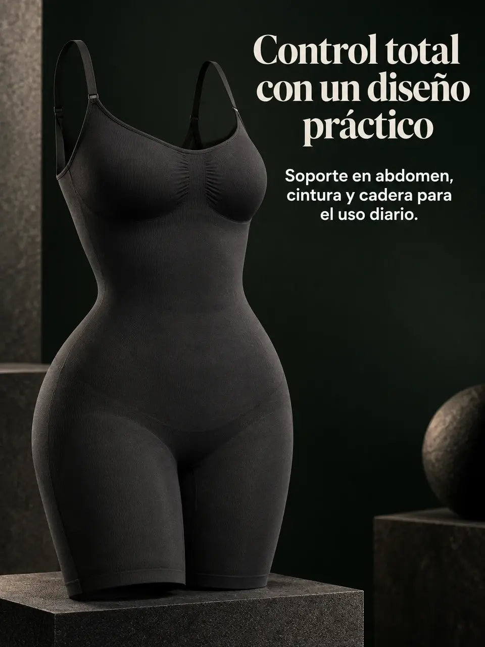 Faja enteriza de control abdominal™ La faja que no tienes que quitarte para ir al baño
