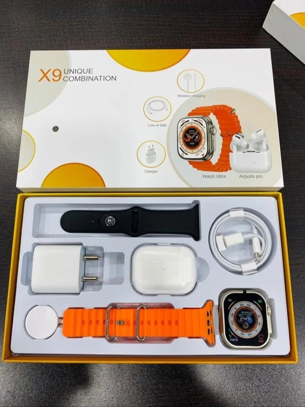 COMBO SMARTWATCH X9ELITE 6 EN 1
