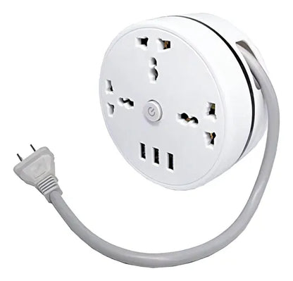 Extensión Multicarga Retráctil 1,8 metros — Carga TODO sin enredos, sin reguero y sin estrés