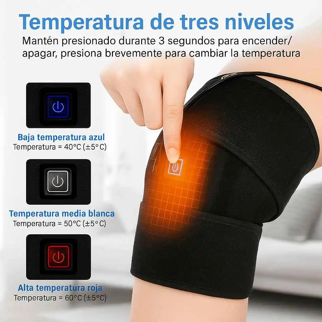RODILLERA TÉRMICA™Potencia tu movimiento, elimina el dolor