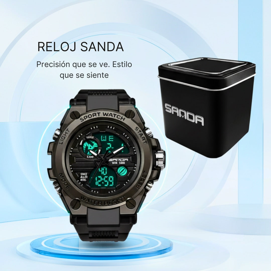 Reloj Sanda Deportivo Sumergible 2026™ +🎁Obsequio caja  de acero inoxidable