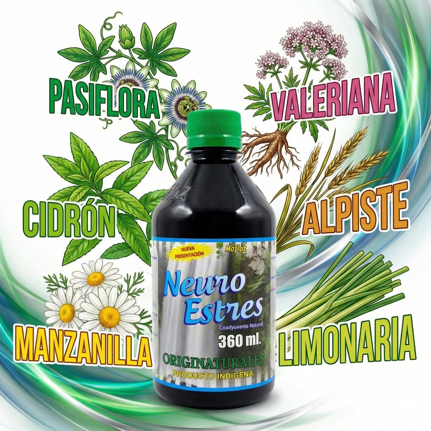 NEURO ESTRES™ Una botella cargada de sabiduría ancestral