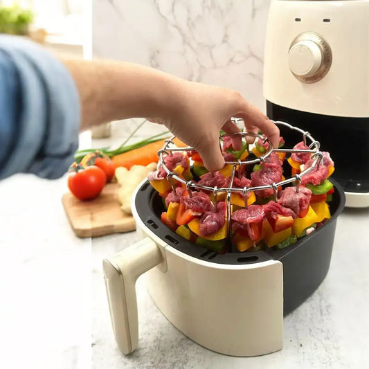 Parilla Para Air Fryer + 18 Ganchos🎁