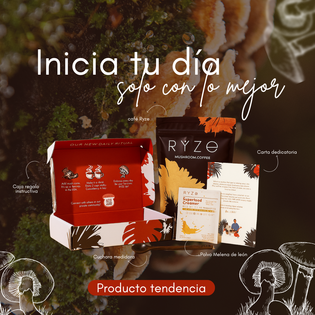 Café RYZE™ Sana tu cuerpo y tu mente.