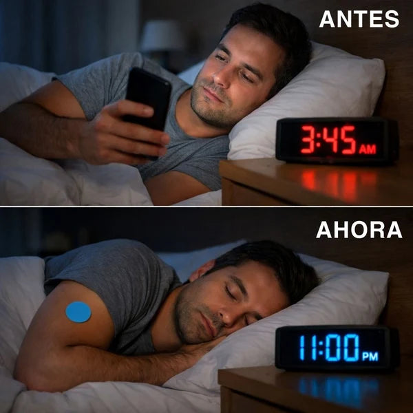 Relajación Nocturna - Conciliación del Sueño en 30 Minutos-🎁Pide 1 Caja X30 parches para dormir, Lleva otra caja GRATIS PARA UN TOTAL DE 2 CAJAS  60 PARCHES PARA 2 MESES🎁