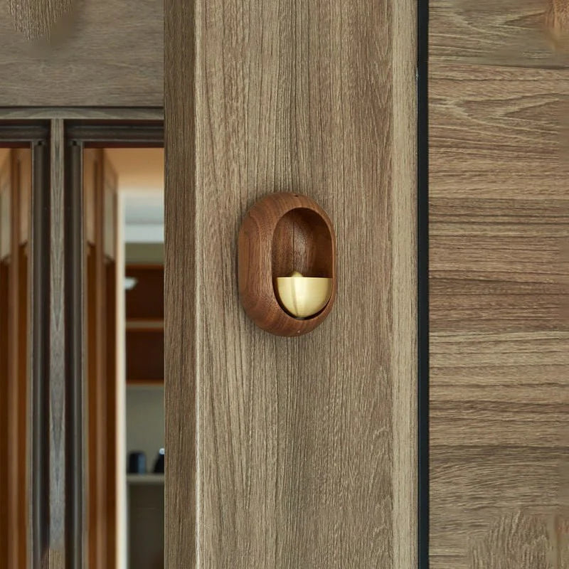 SonArte™ Timbre Campana Vintage en Madera