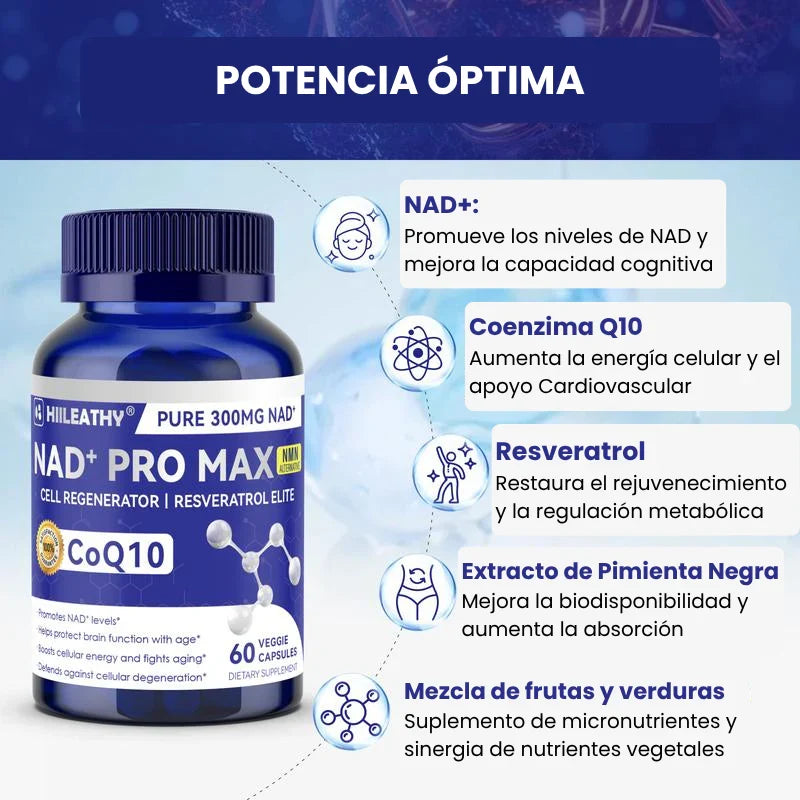 Nad+ Pro Max™💪 Recupera el físico de años atrás
