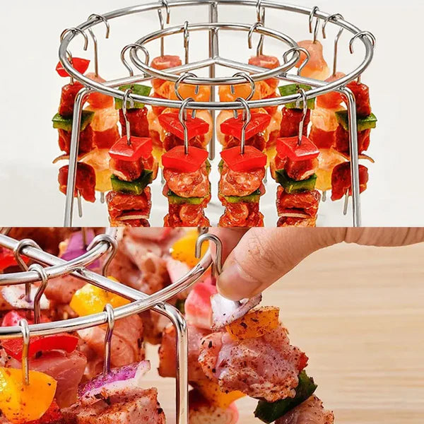 Parilla Para Air Fryer + 18 Ganchos🎁