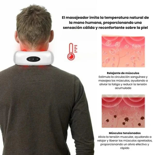 MASAJEADOR AUTOMÁTICO TENS™ ✔️ Alivio real a tus dolores de cuello y espalda.