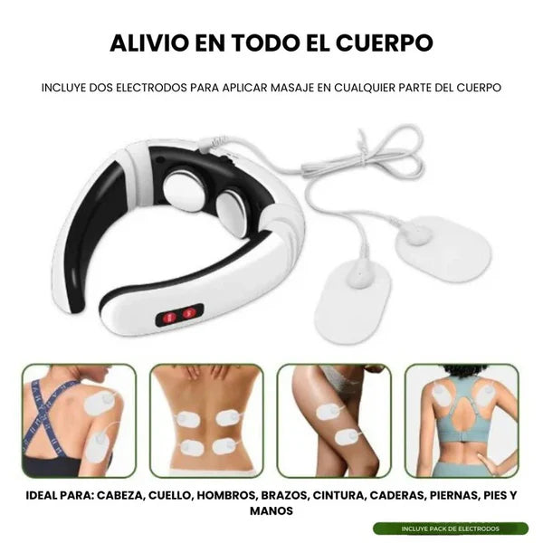 MASAJEADOR AUTOMÁTICO TENS™ ✔️ Alivio real a tus dolores de cuello y espalda.