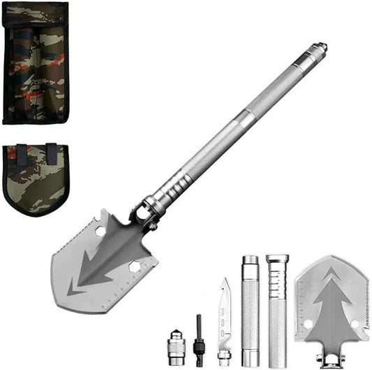 Pala™multiusos de supervivencia para acampar.