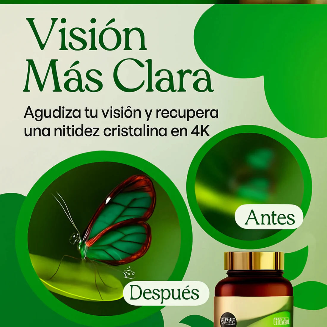 Suplemento Visual X90 Capsulas– Protección y claridad para tus ojos cada día