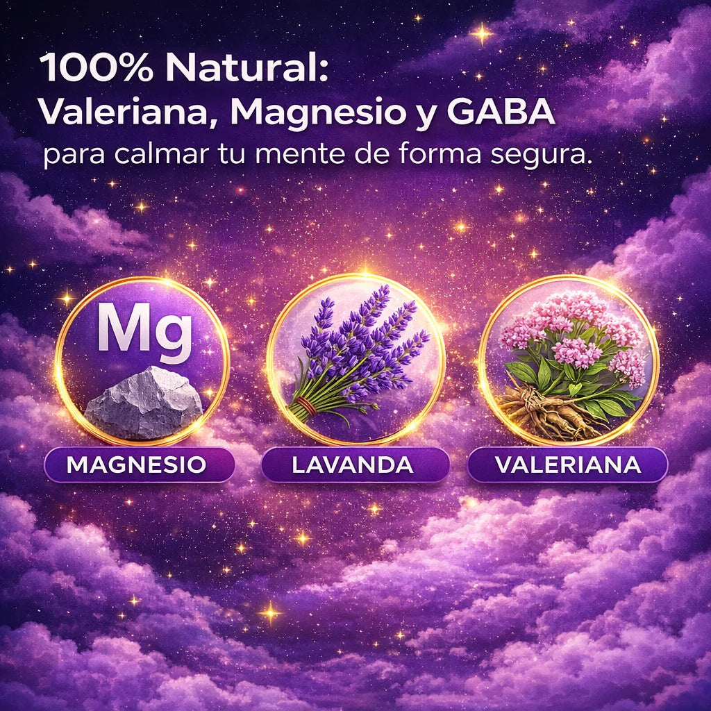 Relajación Nocturna - Conciliación del Sueño en 30 Minutos-Caja X30 parches para dormir