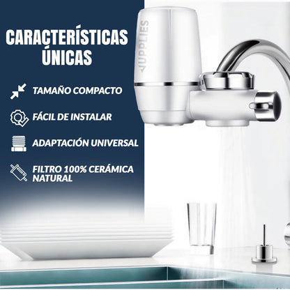 FILTRO PURIFICADOR DE AGUA PARA GRIFO  7 NIVELES ™