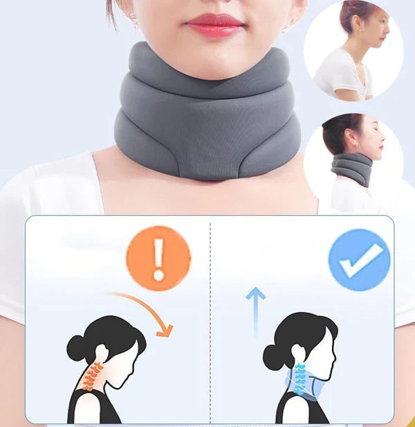 ALIVIOPRO™ - Soporte Ergonómico para el Cuello Antirronquidos y Alineación Cervical