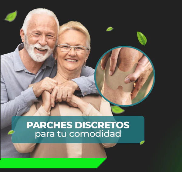 RELIEF PACHT™  PARCHES PARA EL DOLOR EN LAS RODILLAS X2 CAJAS DE PARCHES =20 PAR