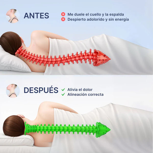 OrthoSleep™ – Almohada Cervical.  Dormir debería hacerte sentir mejor. OrthoSleep™ alinea tu cuello, elimina la tensión…y te hace sentir como nuevo cada mañana.