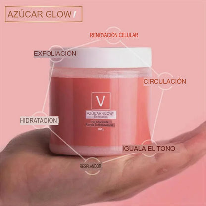 Aclarante Glow™ ¡Aclara zonas difíciles, tu secreto para una piel más clara, suave y segura en TODO tu cuerpo.!