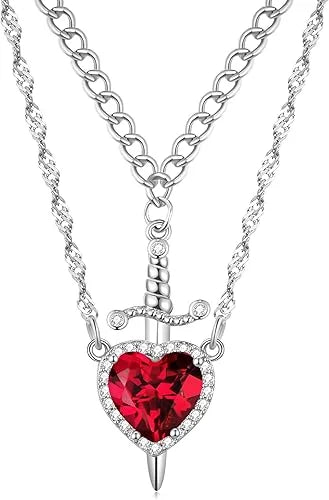 Collar HeartBlade + Collar Espada de Regalo🎁+Caja de regalo