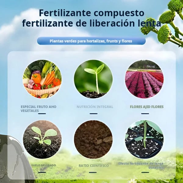 VIRESTA PODER DE RAÍZ™ Activador natural de suelo para plantas más fuertes y sanas. (300Gr)