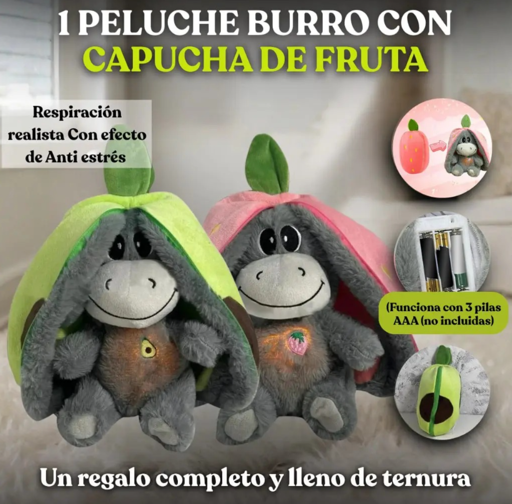 DONKY AGUACATE 🥑 DONKY  FRESITA 🍓El burrito que respira contigo.