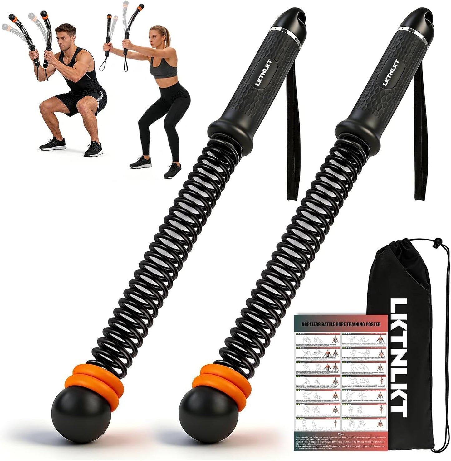 CUERDAS DE BATALLA X2™ Entrenamiento cuerpo completo